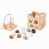 LESENA SENZORIČNA KOCKA – igra in učenje v enem