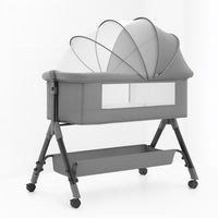 OTROŠKA POSTELJICA J.D.BOBY- na kolesih, s strešico, mrežo proti mrčesu in stranskim predalom