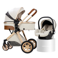 OTROŠKI VOZIČEK 3V1  J.D.BOBY - z GRATIS avtosedežem in dodatki za udobje