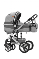 OTROŠKI VOZIČEK ALEMAR 3v1 – Košara, športni del in previjalna torba z zračno strešico